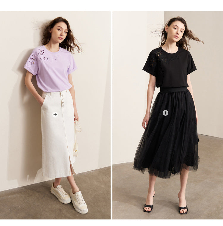 Petal Thread Tee