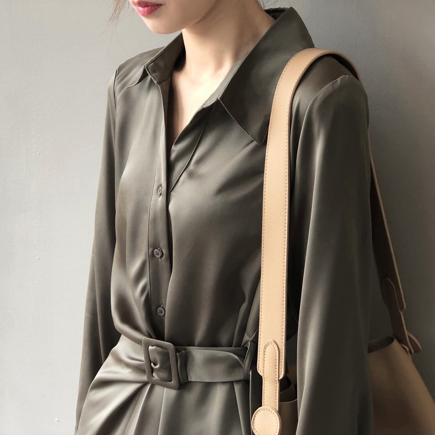 Lysandra Tie-Waist Dress