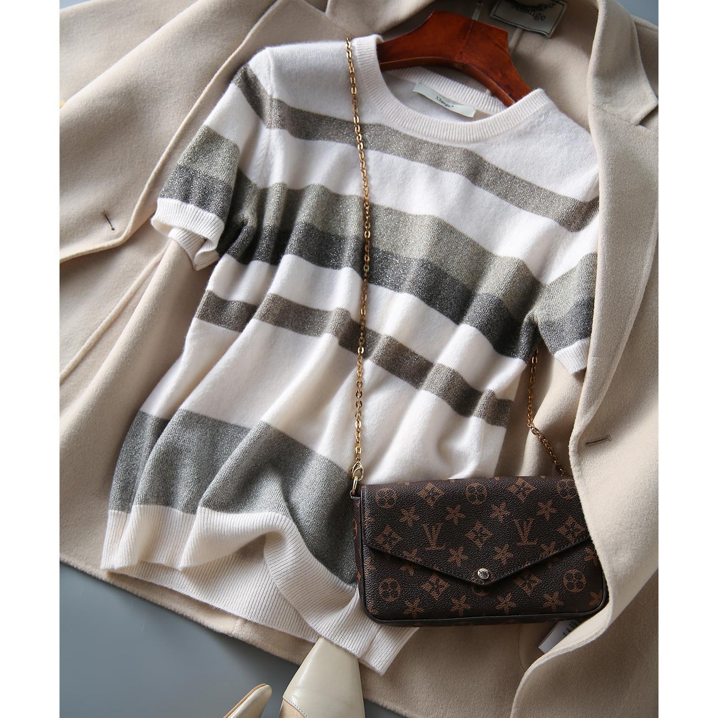 Coastal Lines Knit Tee