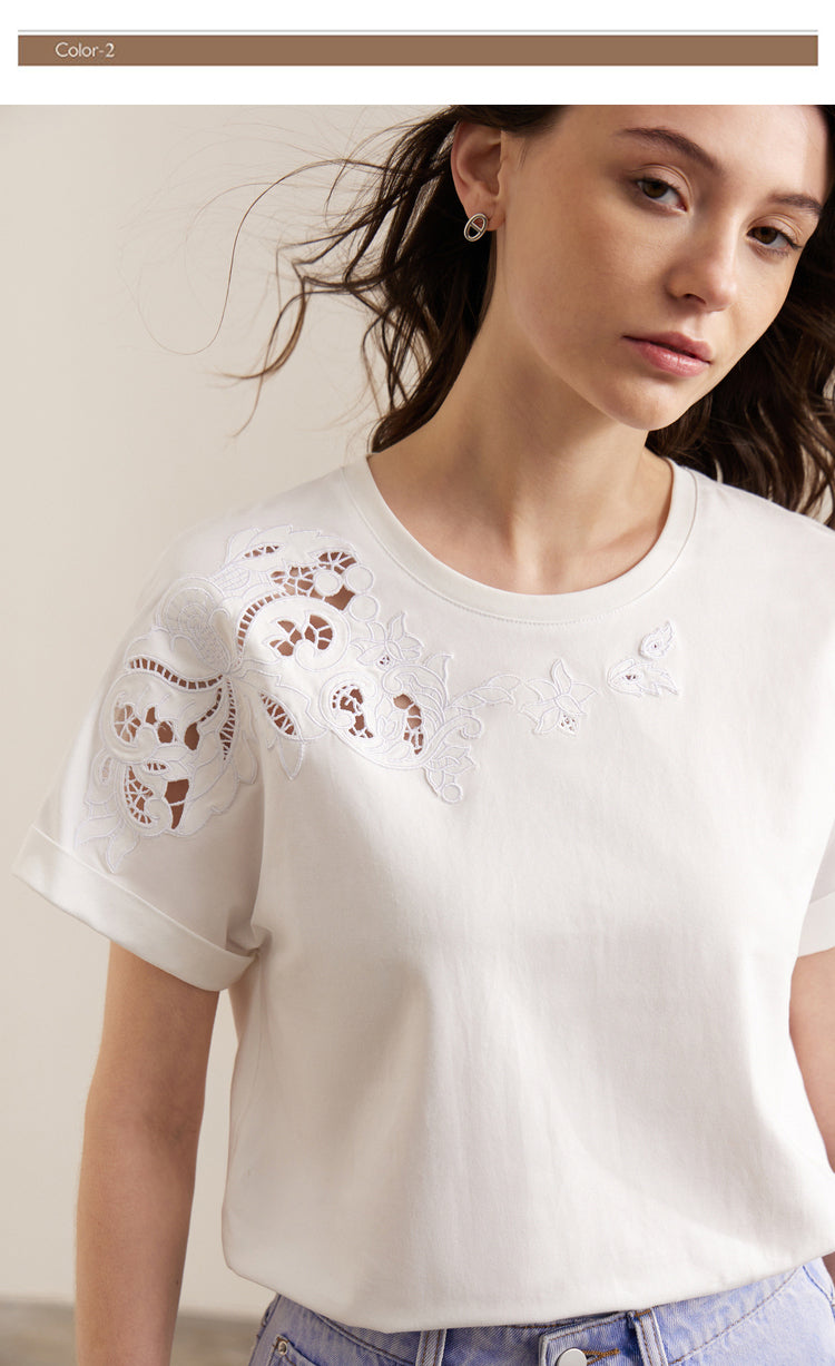 Petal Thread Tee