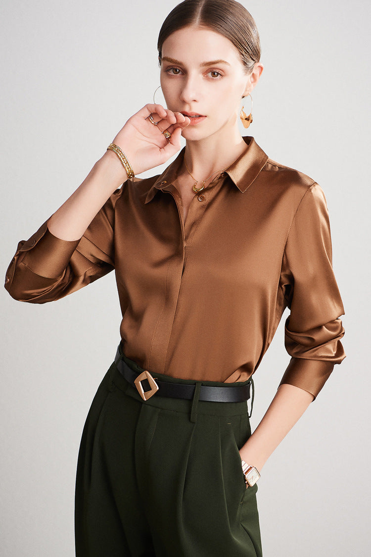 Lumière Silk Shirt