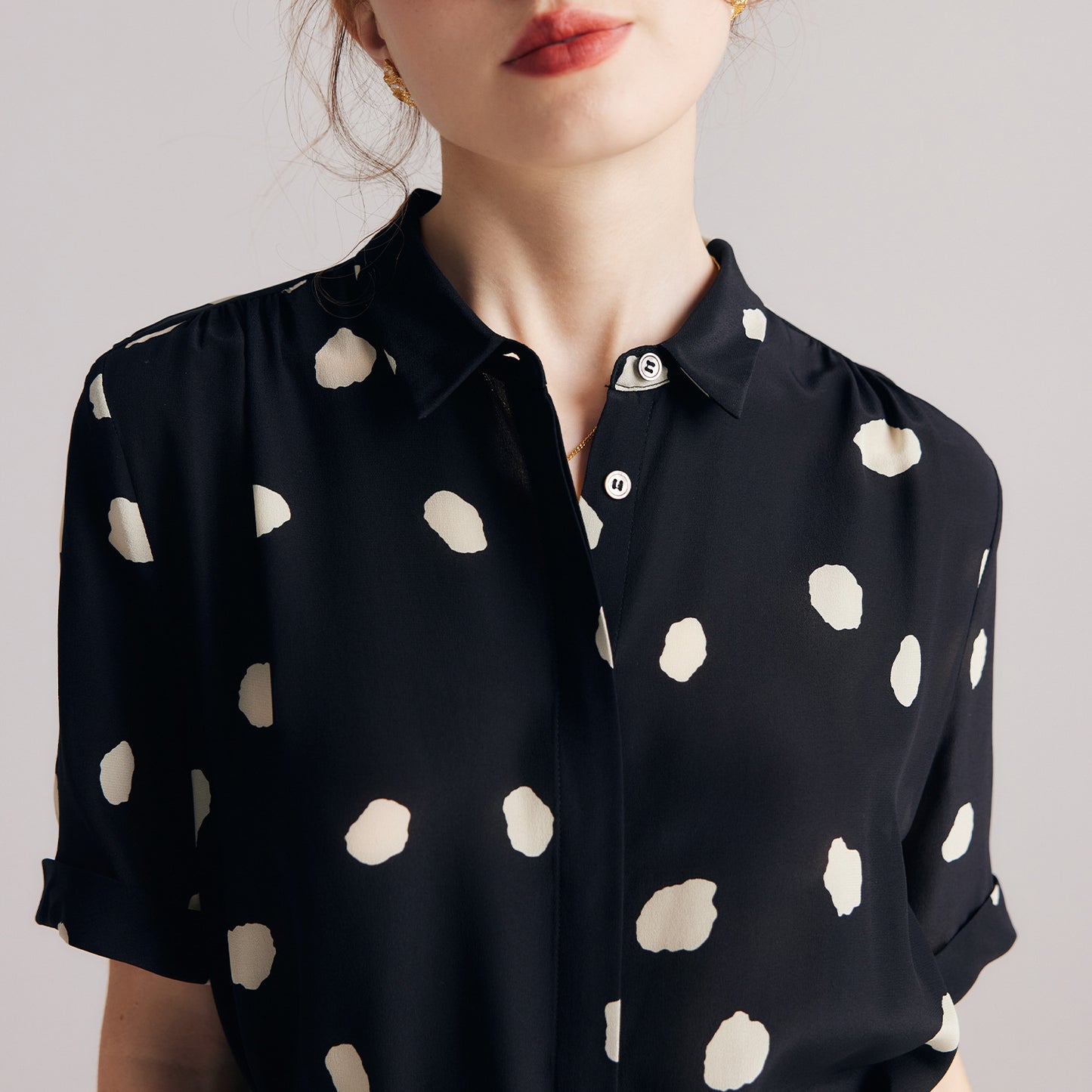 Celeste Silk Wrap Dress