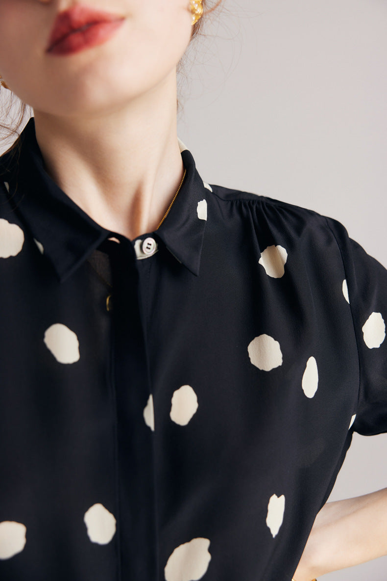 Celeste Silk Wrap Dress