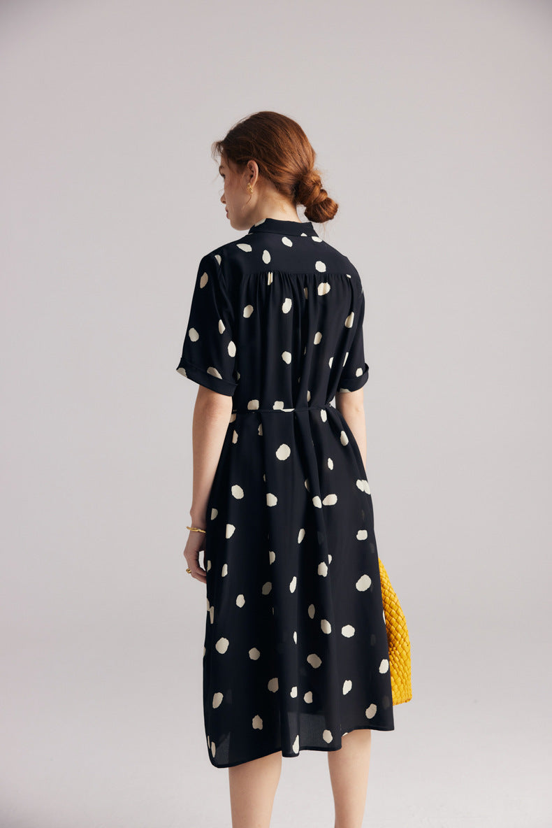 Celeste Silk Wrap Dress