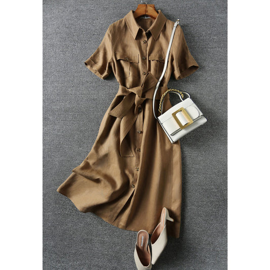Cotton Breeze Shirt Dress