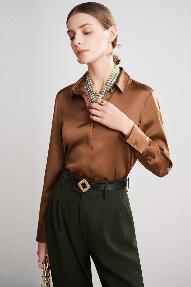 Lumière Silk Shirt