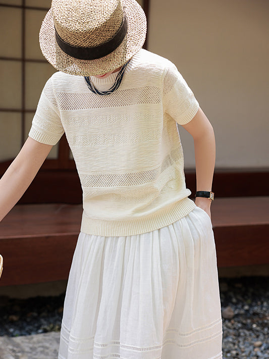 Loomlight Jacquard Top
