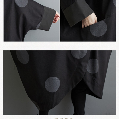 The Polka Breeze Coat