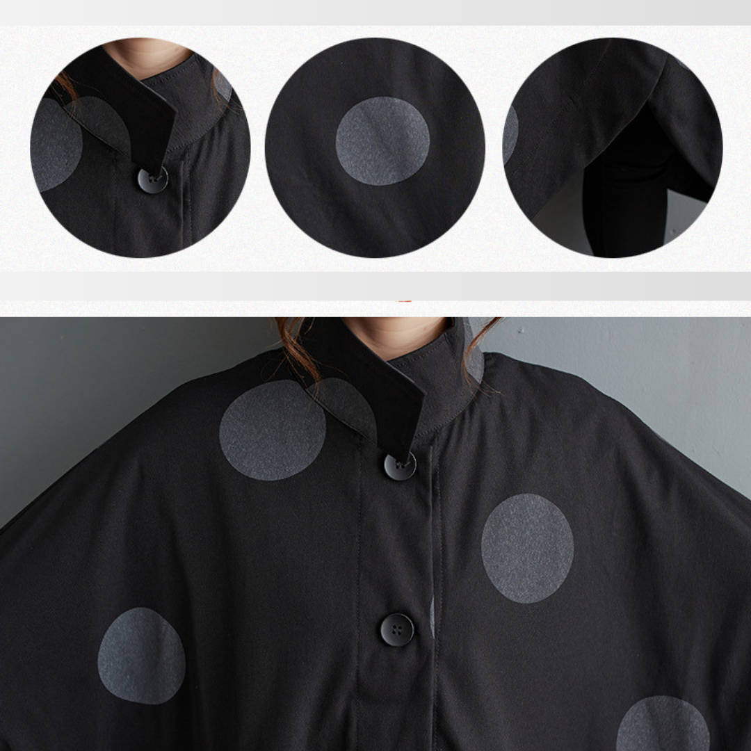 The Polka Breeze Coat