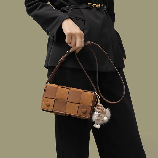 Velvet Shoulder Bag