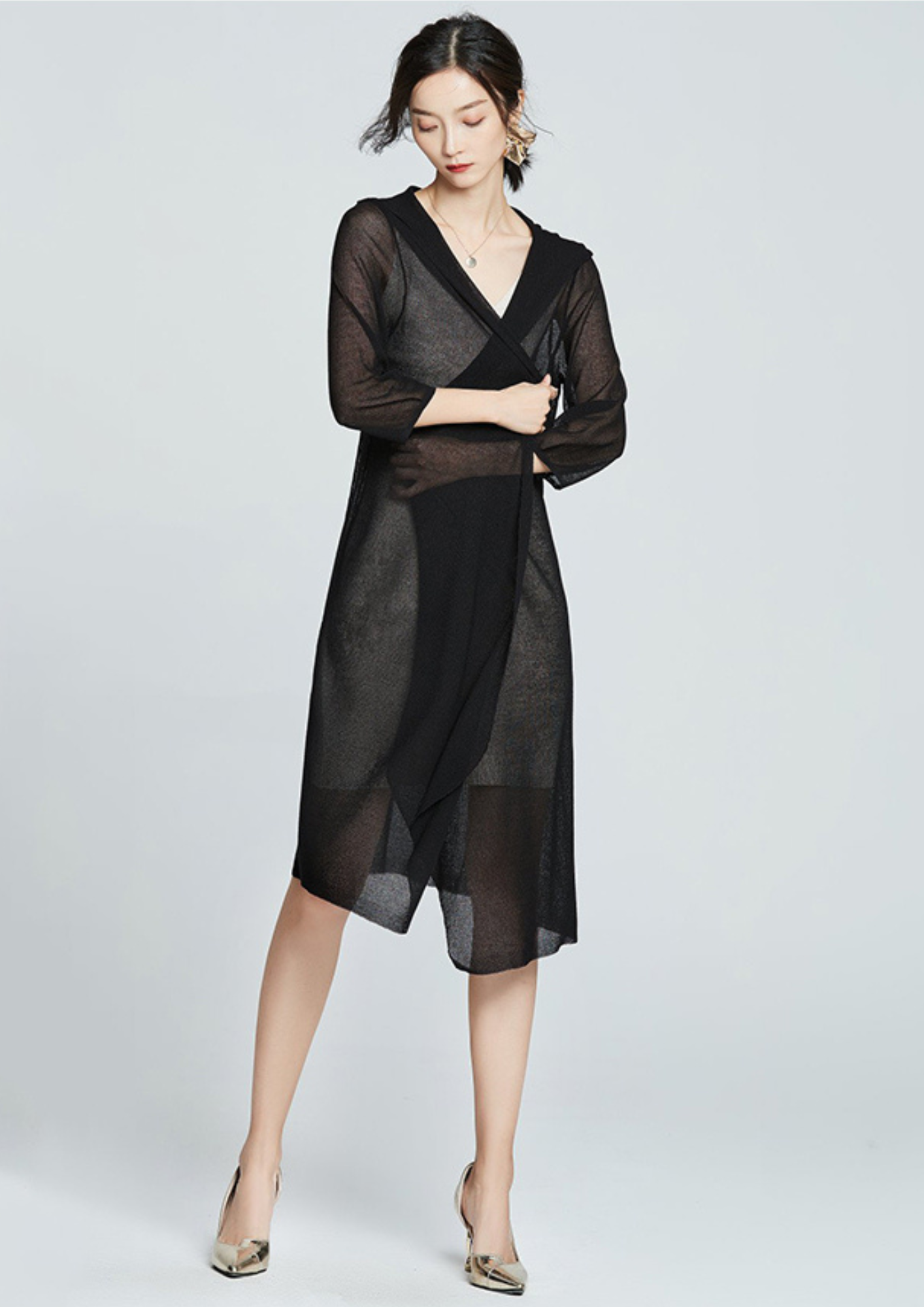 The Hana Hooded Wrap