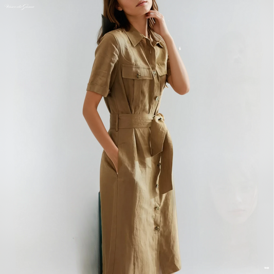 Cotton Breeze Shirt Dress