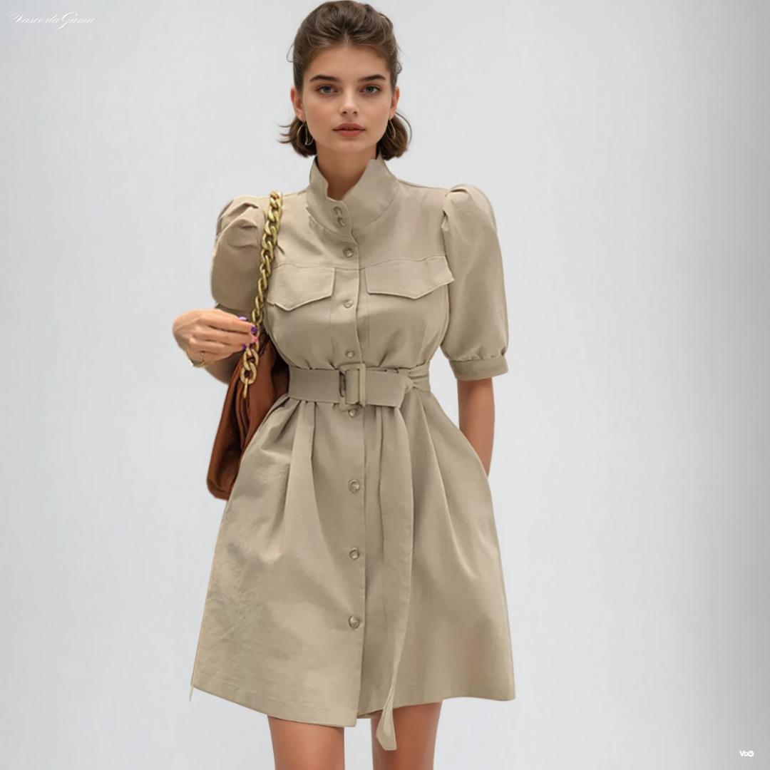 Poppy Button Midi