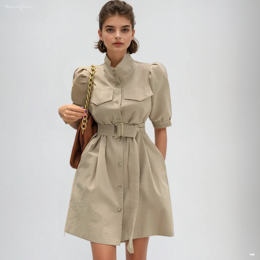 Poppy Button Midi