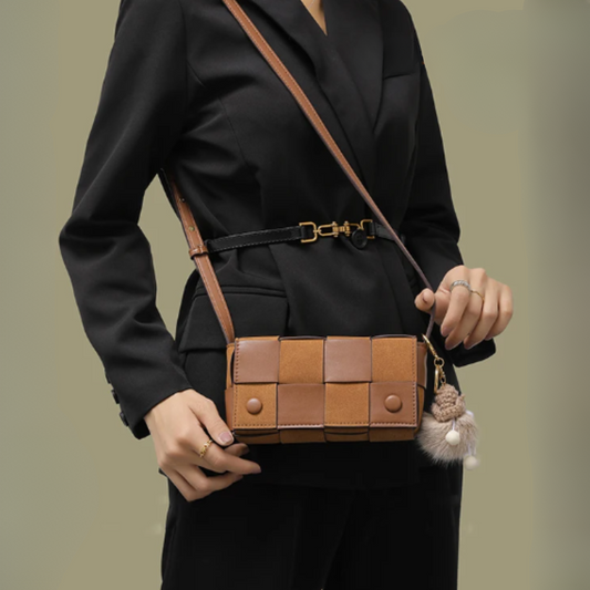 Velvet Shoulder Bag