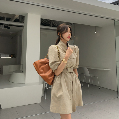 Poppy Button Midi