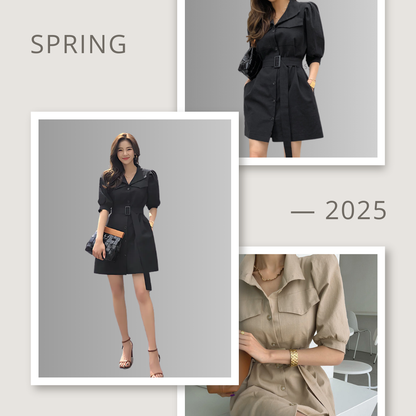 Poppy Button Midi
