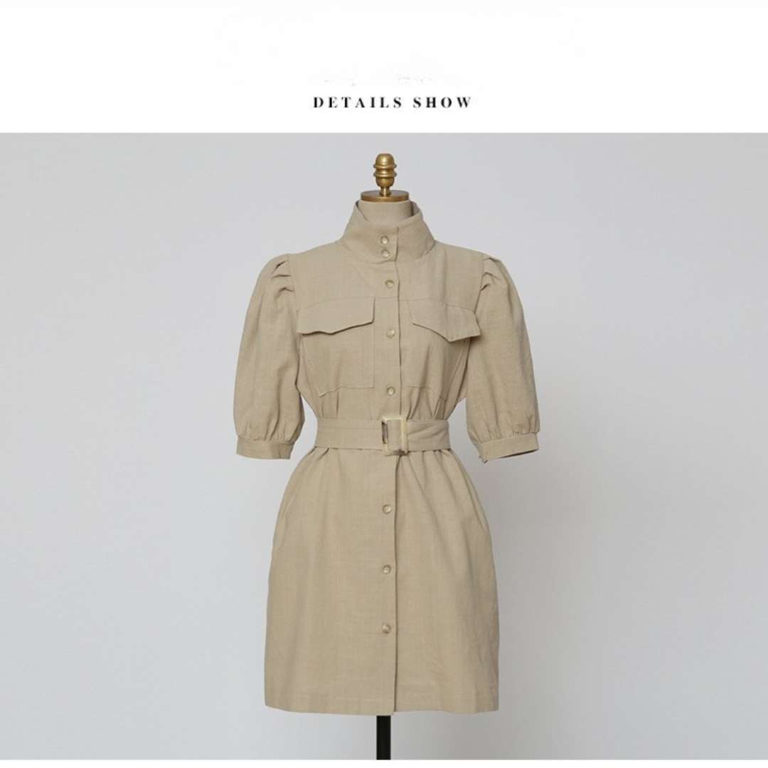 Poppy Button Midi